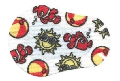 Augnplástrar (minni) Sól og sumar 10 stk.